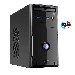 BOITIER ATX 480W NOIR USB3 FACADE EFFECT