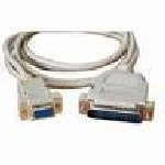 CABLE SERIE DB9 FEMELLE DB25 MALE 2M