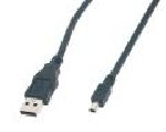 CABLE USB2 AB MINI 4P 2M