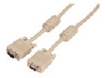 CABLE VGA MALE FEMELLE BLINDE 2M