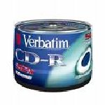 CD VIERGES VERBATIM 80MN BOBINE DE 50