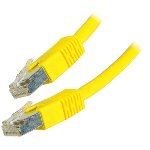 RJ 45  FTP  BLINDE CAT. 5E  1Ghz   PRISE + MANCHON 0,5M