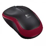 SOURIS OPTIQUE SANS FIL ROUGE LOGITECH