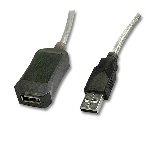 CABLE USB MALE FEMELLE POUR PROLONGER LE SIGNAL DE 5M